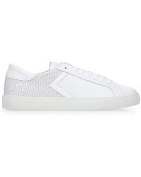Date Baskets basses Newman Half Perforated - Blanc