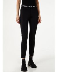 Liu Jo Legging avec logo - Noir