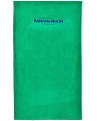 Banana Moon Drap de plage Towely Plain Vert