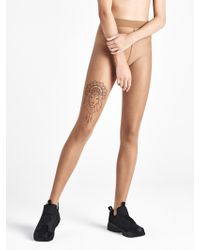 Wolford Melina Tights Caramel foncé XS - Multicolore