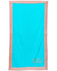 Banana Moon Drap de plage Towely Lanza Turquoise - Bleu