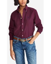Polo Ralph Lauren Chemise oxford Relaxed fit - Violet