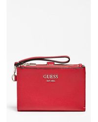 Guess ORGANIZER VIKKY LONGUE TIRETTE - Rouge