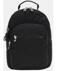 Kipling Sac à dos Seoul S en toile - Noir