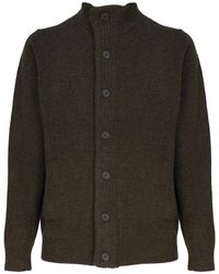 Barbour - Maglione Con Zip Patch - Lyst