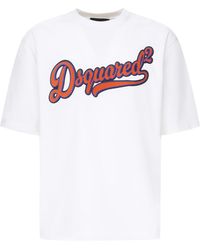 DSquared² - T-Shirt 'Sponge Patch' - Lyst