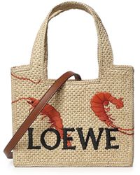 Loewe - Borsa Tote Font Mini - Lyst