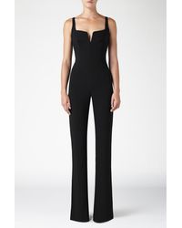 galvan signature corset jumpsuit