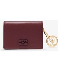Ganni - Bou Card Holder With Flap - Lyst