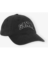 Ganni - Canvas Cap - Lyst