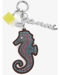Ganni - Seahorse Charm - Lyst