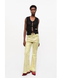 Ganni - Foil Jeans - Lyst