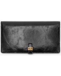 Ganni - Sue Slim Long Wallet In - Lyst