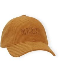 Ganni - Corduroy Cap - Lyst