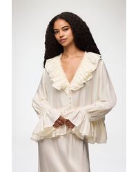 Ganni - Blouse - Lyst