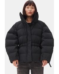 Ganni - Tech Oversized Down Jacket - Lyst