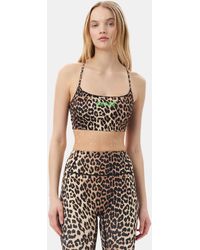 Ganni - Active Strap Top - Lyst