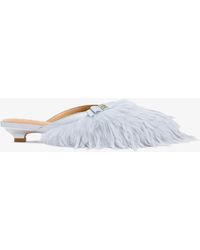 Ganni - Sue Kitten Heel Mules - Lyst