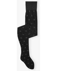 GANNI Black Glitter Butterfly Lace Socks GANNI