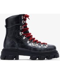 Ganni - Cleated Mountain Boot - Lyst