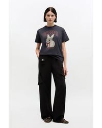 Ganni - Twill Suiting Trousers - Lyst