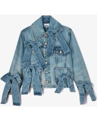Ganni - Light Rigid Denim Jacket - Lyst