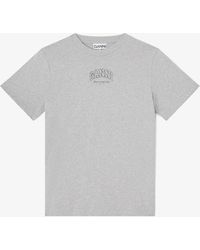 Ganni - Essential T-Shirt - Lyst
