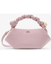 Ganni - Grained Mini Bou Bag - Lyst
