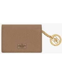 Ganni - Bou Card Holder With Flap - Lyst