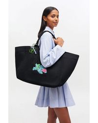 Ganni - Puppy Xxl Tote - Lyst