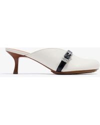 Ganni - Sue Heeled Mules In - Lyst