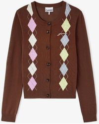 Ganni - Cardigan - Lyst
