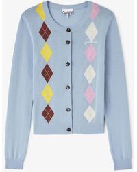 Ganni - Cardigan - Lyst