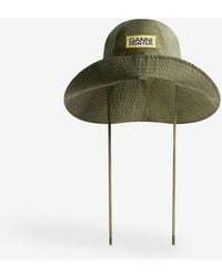 Ganni - X Hunter Water Resistant Bucket Hat - Lyst