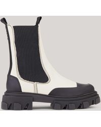 ganni smooth calf