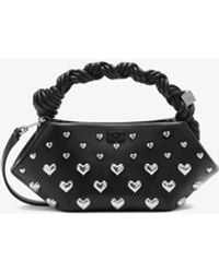 Ganni - Mini Bou Bag With Heart Studs In - Lyst