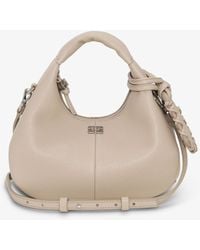 Ganni - Light Mini Hobo Bag - Lyst