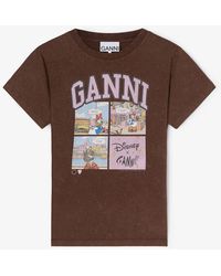 Ganni - Daisy Duck Comic T-Shirt - Lyst