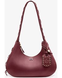 Ganni - Medium Laces Hobo Bag - Lyst