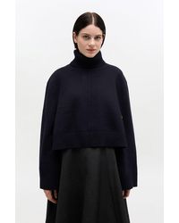 Ganni - Wool Turtleneck Jumper - Lyst