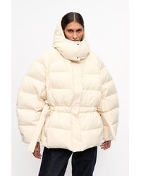 Ganni - Tech Oversized Puffer Jacket - Lyst