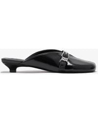 Ganni - Sue Kitten Heel Mules - Lyst