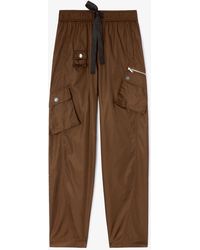 Ganni - Duchesse Nylon Trousers - Lyst