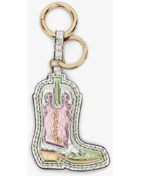 Ganni - Western Boot Keyring - Lyst