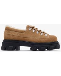 Ganni - Cleated Derbies In - Lyst