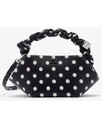 Ganni - Polka-Dot Mini Bou Bag - Lyst