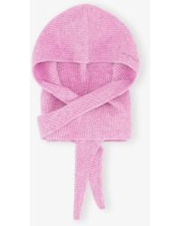 Ganni - Soft Wool Balaclava - Lyst