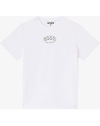 Ganni - Essential T-Shirt - Lyst