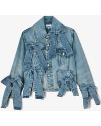 Ganni - Light Rigid Denim Jacket - Lyst