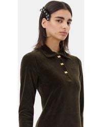 Ganni - Eyelet Bow Barrette - Lyst